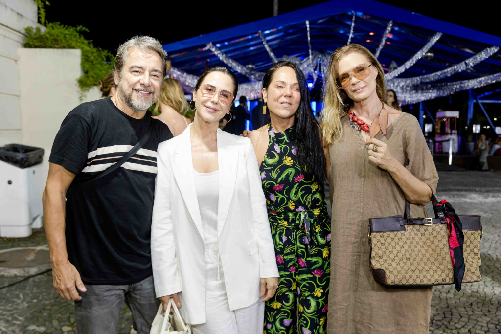 Carlos Vieira, Guilhermina Guinle, Tatiana Accioly E Alexia Deschamps