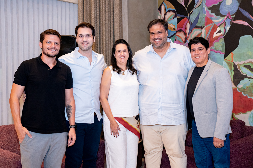 Diego Studart, Guilherme Albuquerque, Élvida Scherer, Arthur Albuquerque E Diego Santiago (2)