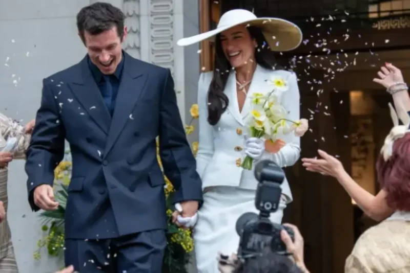 Dua Lipa Casamento Ray Collins