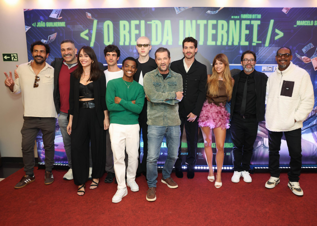 Elenco de “O Rei da Internet” reúne convidados em noite de estreia no Vila Olímpia - Fotos: Manu Scarpa e Patricia Devoraes/Brazil News