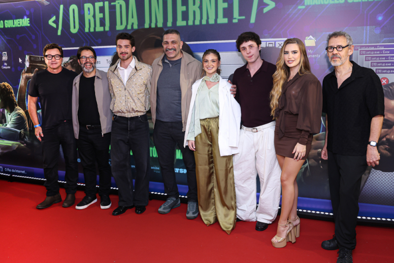 Universo hacker - João Guilherme leva elenco e famosos à pré-estreia do filme “O Rei da Internet” na Zona Sul do Rio