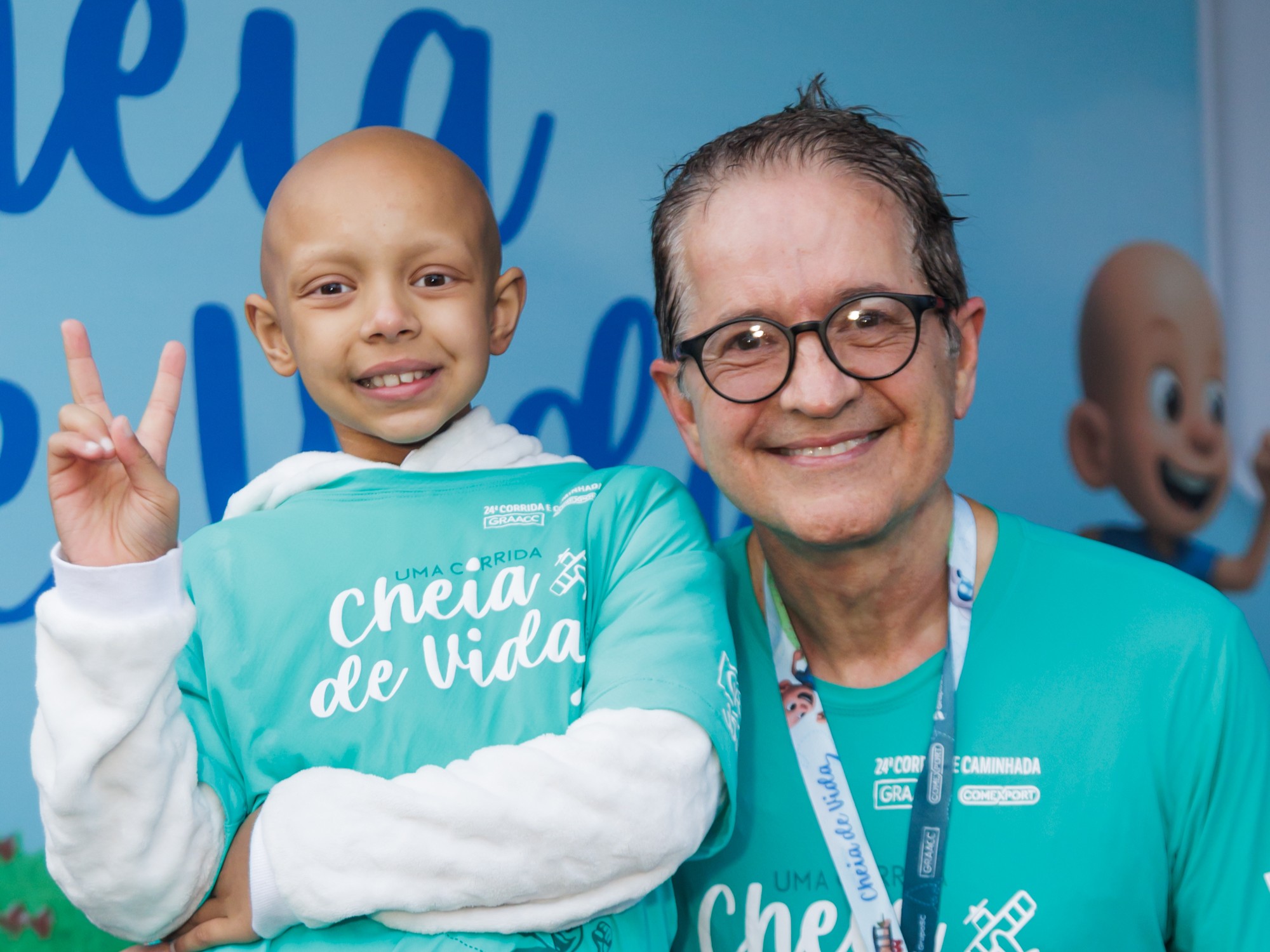 Corrida do GRAACC reúne Vera Viel, Carlos Tramontina e milhares de participantes no Ibirapuera
