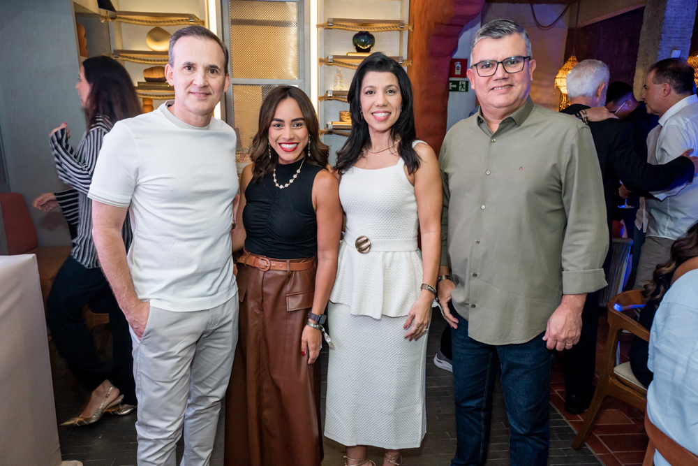 Fernando Amorim, Samara Ruth, Raquel Becker E Marcelo Prado