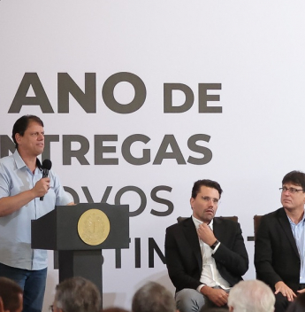 Chapa governista em São Paulo oficializa Tarcísio, Ramuth, Derrite e do Prado