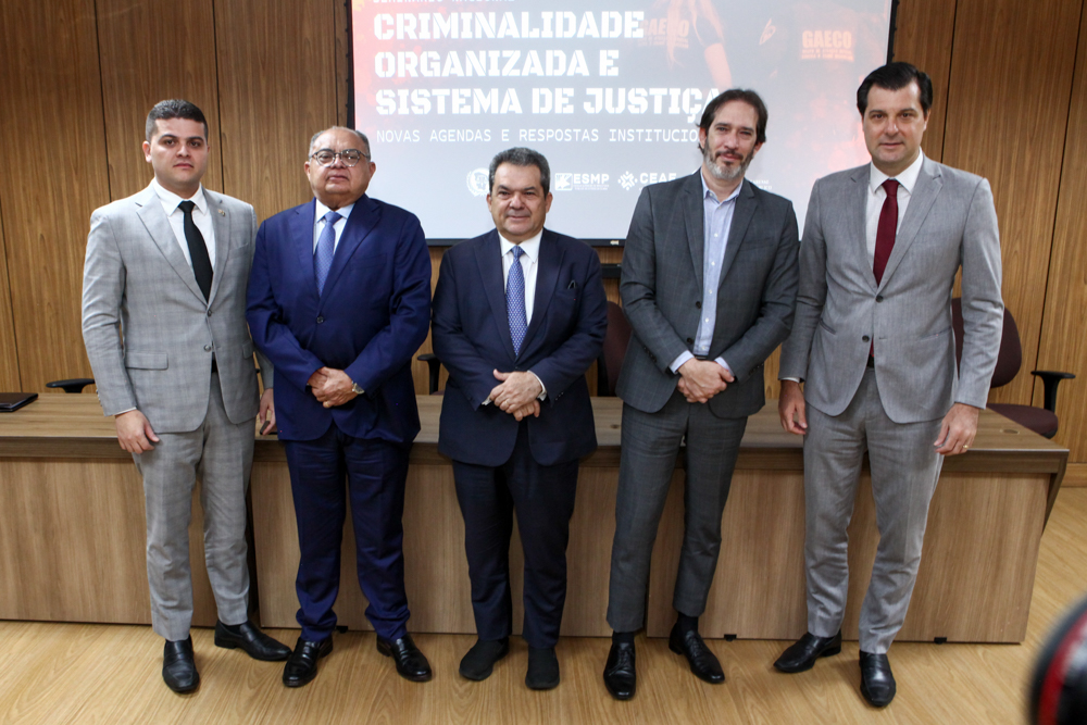 MPCE traz a Fortaleza debate nacional sobre o enfrentamento ao crime organizado