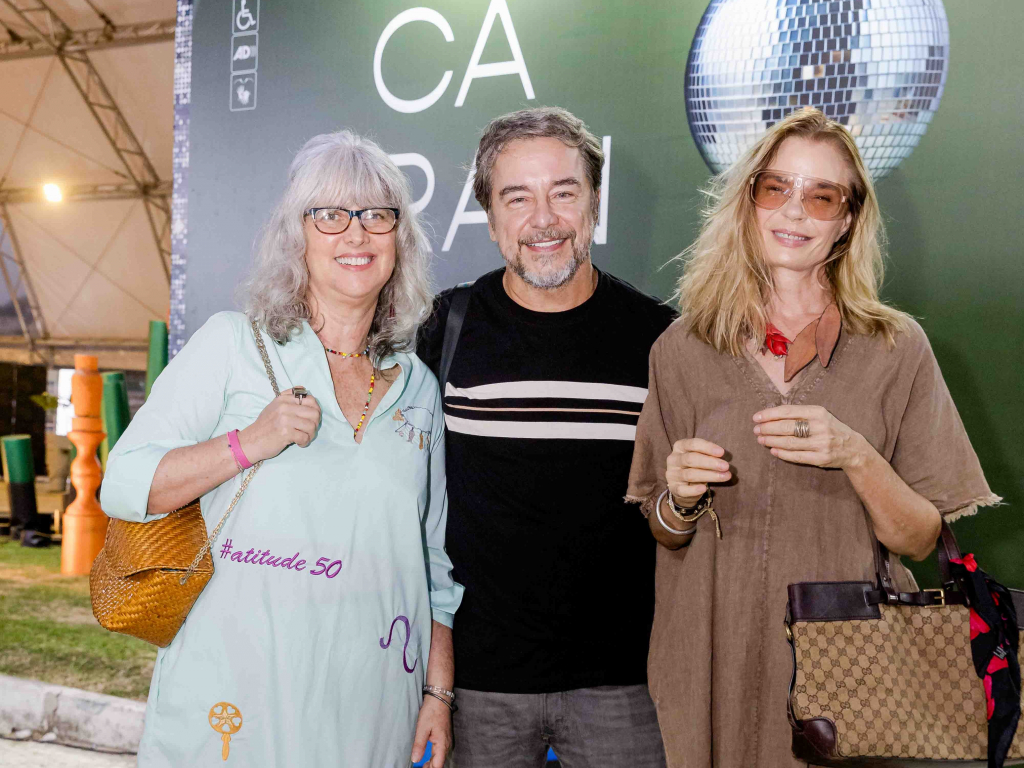 Kika Gama Lobo, Carlos Vieira E Alexia Deschamps