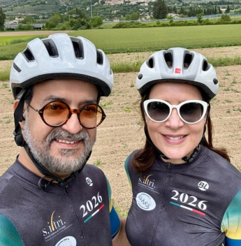 Márcio e Manoela Crisóstomo conectam experiência pela Úmbria e congresso internacional em Roma