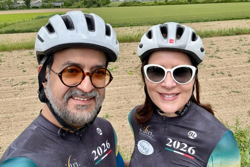 Márcio e Manoela Crisóstomo conectam experiência pela Úmbria e congresso internacional em Roma
