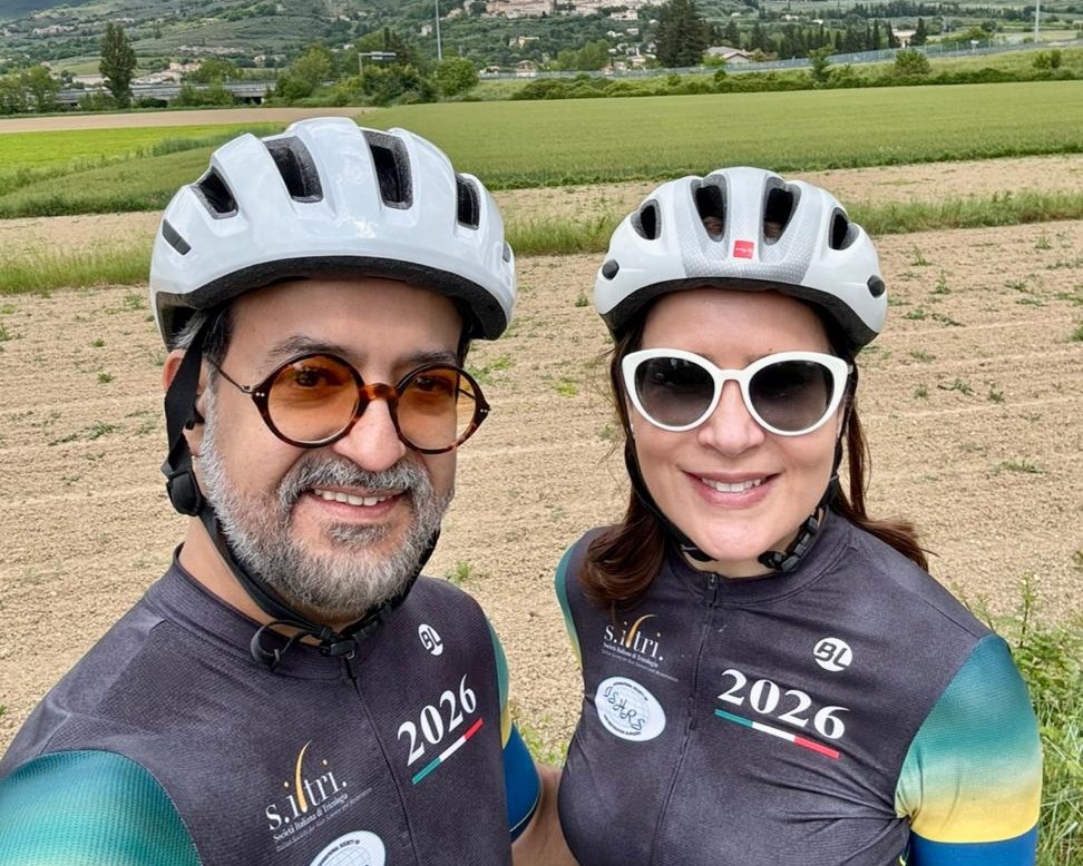 Márcio e Manoela Crisóstomo conectam experiência pela Úmbria e congresso internacional em Roma