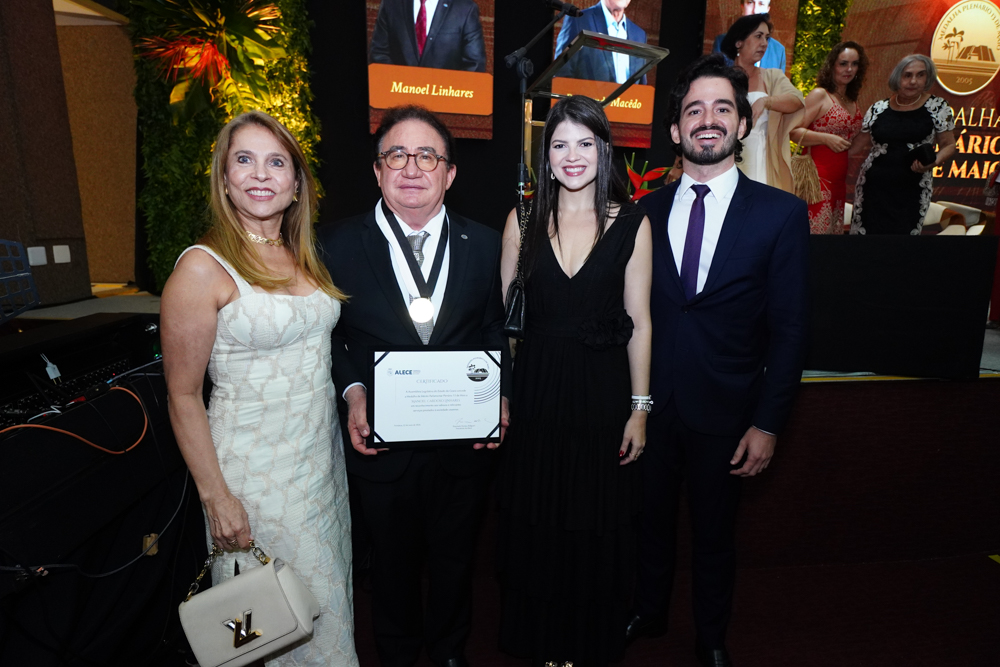 Morgana E Manoel Linhares, Maria Clara Miranda E Rodrigo Linhares