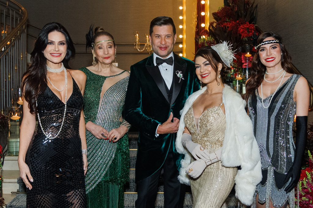 Natália Guimarães, Sônia Abrao, Júnior Donatto, Amanda Fransanzo E Júlia Gama