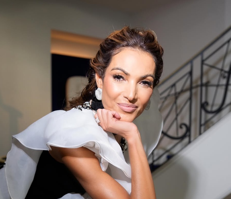 Patrícia Poeta leva glamour da televisão brasileira ao Festival de Cannes