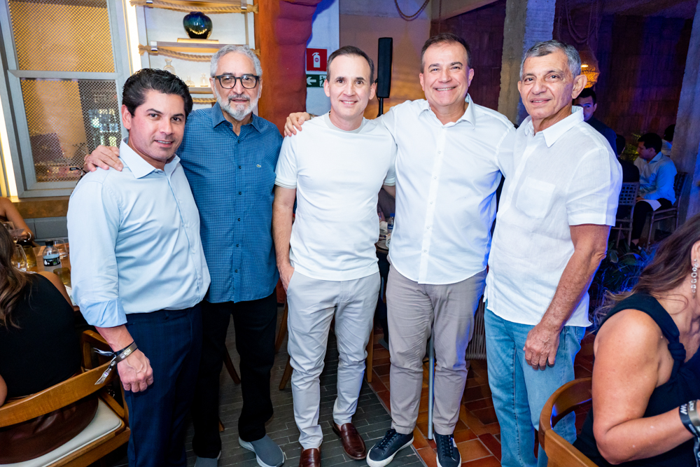 Pompeu Vasconcelos, Osvaldo Souza, Fernando Amorim, Ricardo Bezerra E Chico Hissa