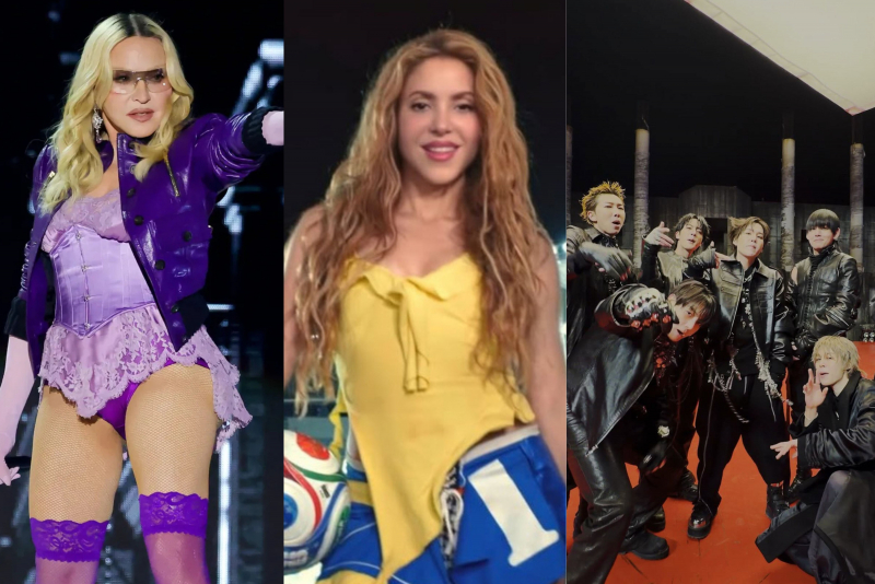 Copa do Mundo 2026 terá show de intervalo com Madonna, Shakira e BTS na final em Nova York
