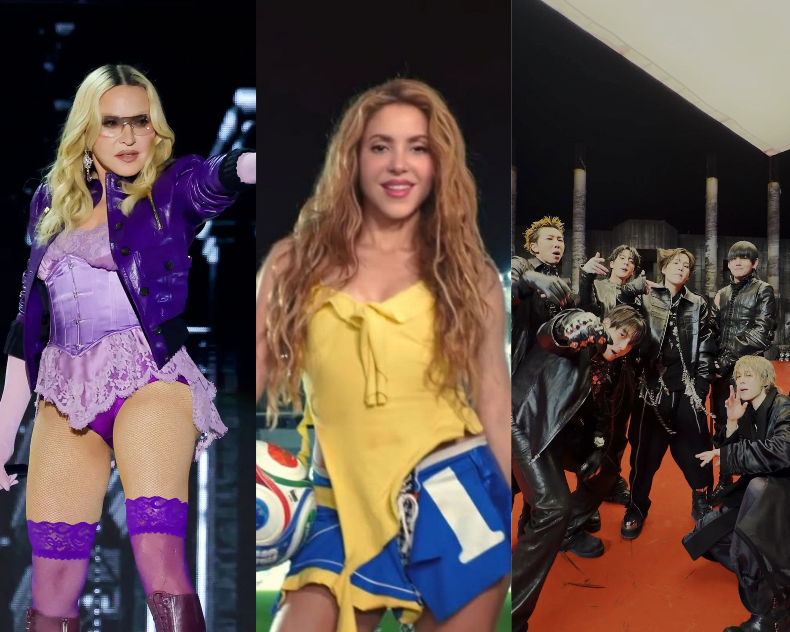 Copa do Mundo 2026 terá show de intervalo com Madonna, Shakira e BTS na final em Nova York