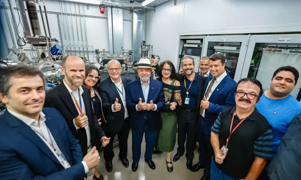 Presidente Lula Inaugurou Linhas De Luz Síncrotron Do Projeto Sirius Foto Ricardo Stuckert