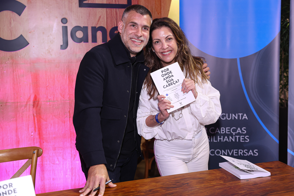 Lançamento Do Livro "por Onde Anda Sua Cabeça?"