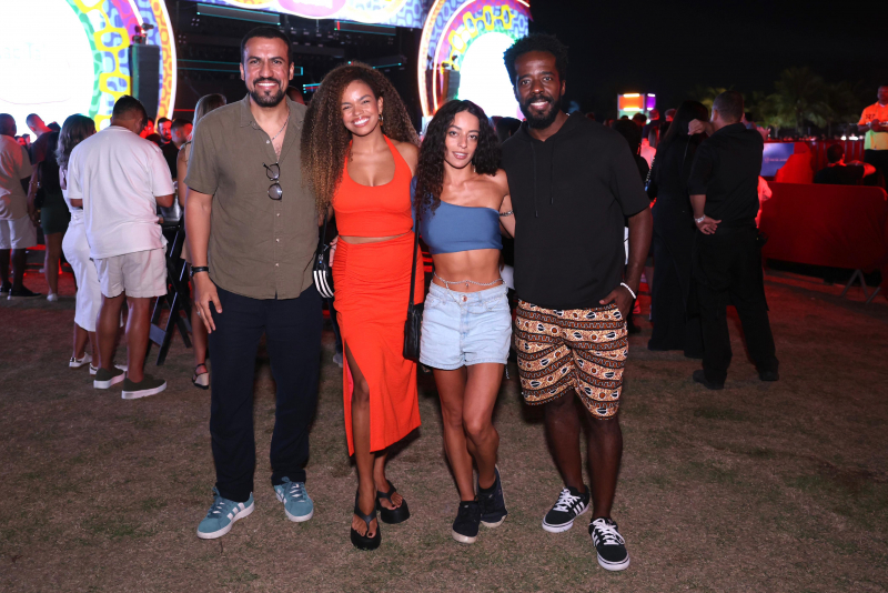 NO RIO - Capital do Samba movimenta a Marina da Glória com shows e presença de famosos