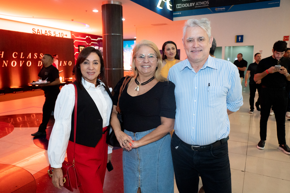Rose Freitas, Virginia Ferreira E Vanderlei Guimarães
