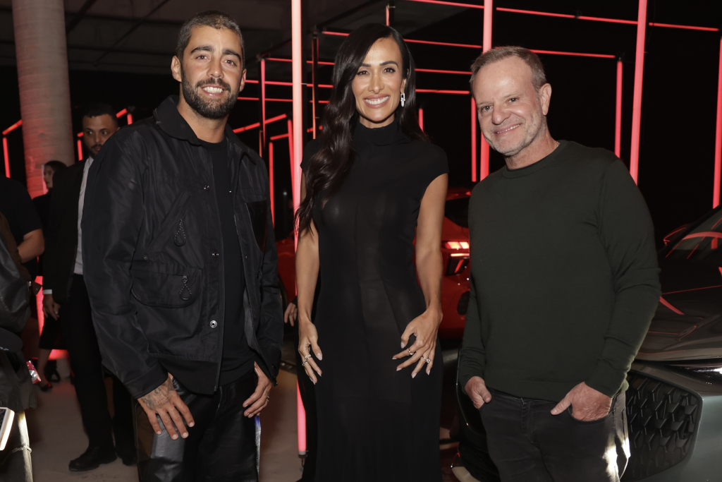 Rubens Barrichello, Silvia Braz E Pedro Scooby (2)