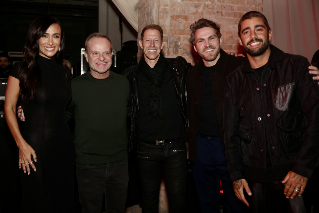 Rubens Barrichello, Silvia Braz, Pedro Scooby Gerold Pillekamp (cmo) E Sascha Sauer (ceo)