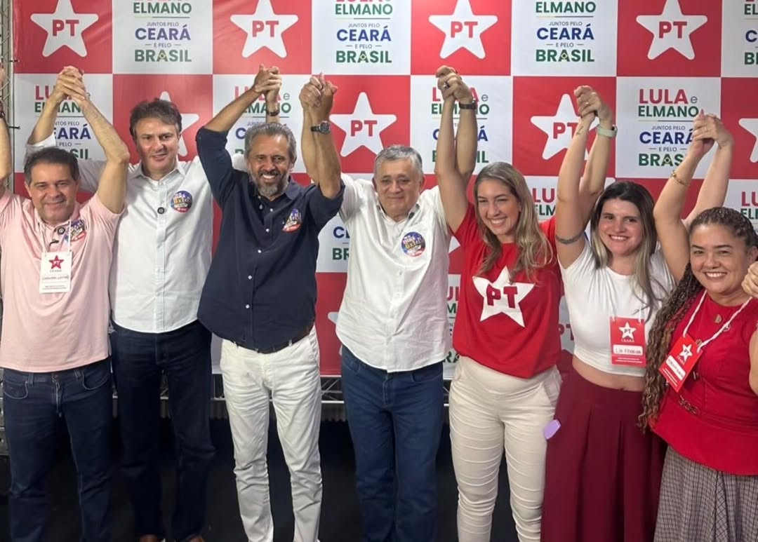 PT oficializa pré-candidatura de Elmano e governador manda recado à oposição no Ceará