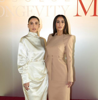 Silvia Braz participa de jantar da Lancôme em Nova York com Demi Moore e Zoe Saldaña