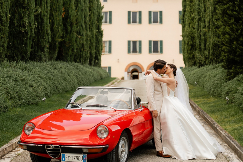 atmosfera italiana - Silvio e Raiane Montezuma escolhem Toscana para celebrar casamento ao lado de familiares e amigos