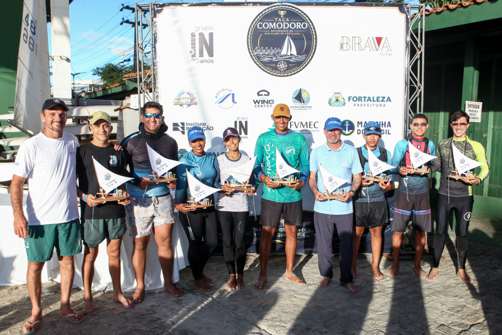Em clima de celebração, Taça Comodoro movimenta o domingo no Iate Clube de Fortaleza