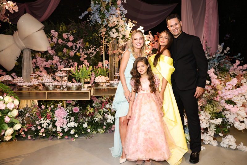 Debut de luxo - Maria Sophia, neta de Leonardo, celebra 15 anos com festa inspirada em “Bridgerton” no interior de São Paulo