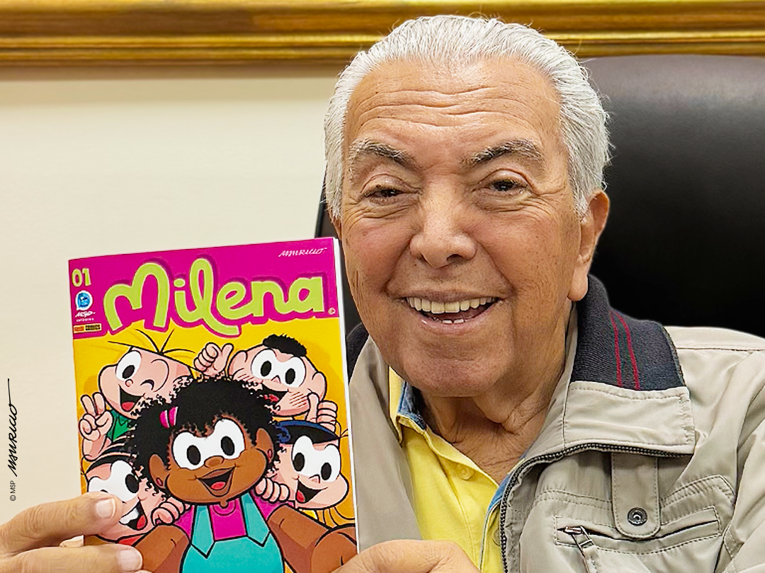 Mauricio de Sousa apresenta Milena como protagonista e inicia nova fase da MSP após 37 anos