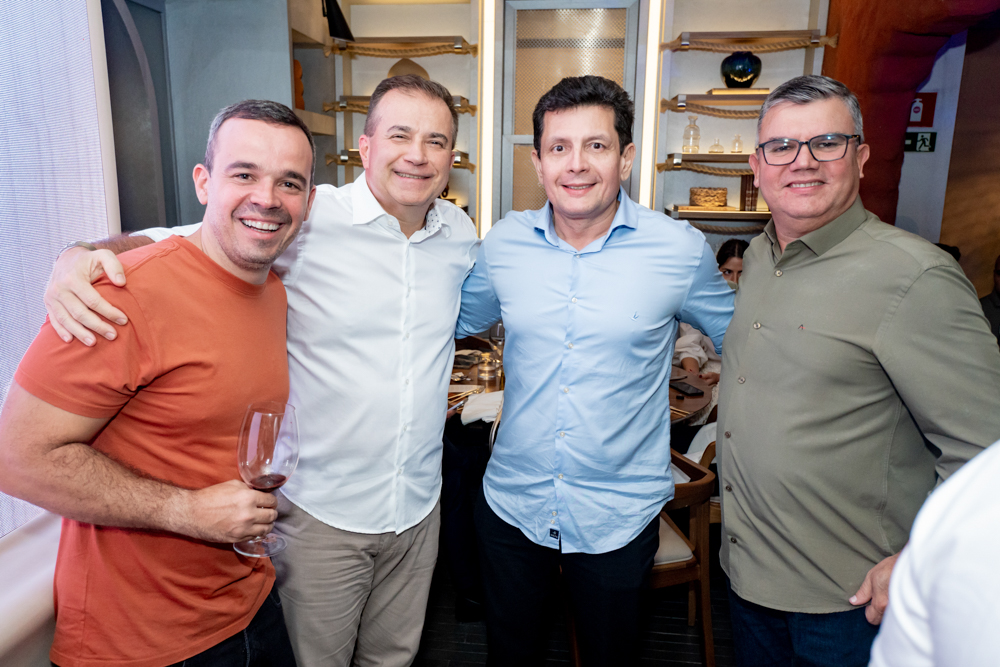 Victor Araújo, Ricardo Bezerra, Ladislau Nogueira E Marcelo Prado