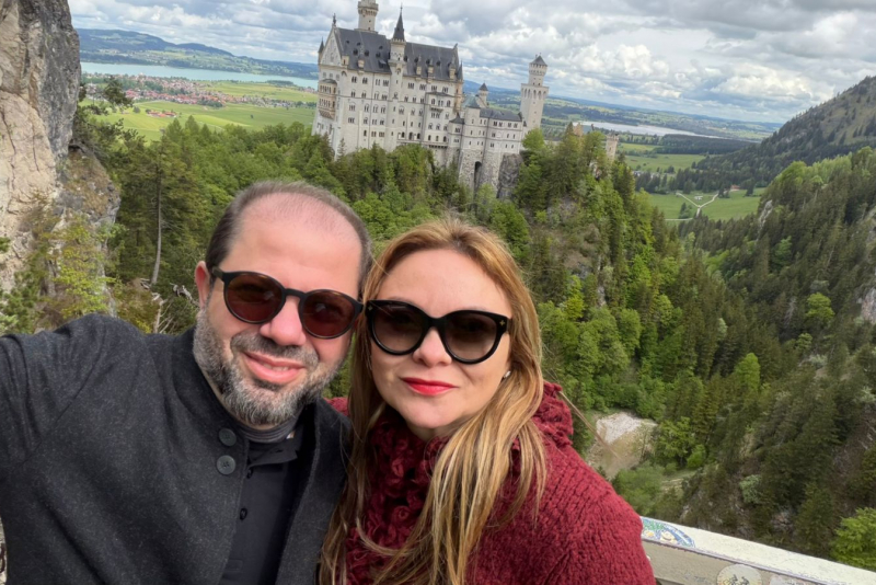 Reginaldo e Ivina Rocha embarcam em roteiro europeu por Itália, Suíça e Alemanha