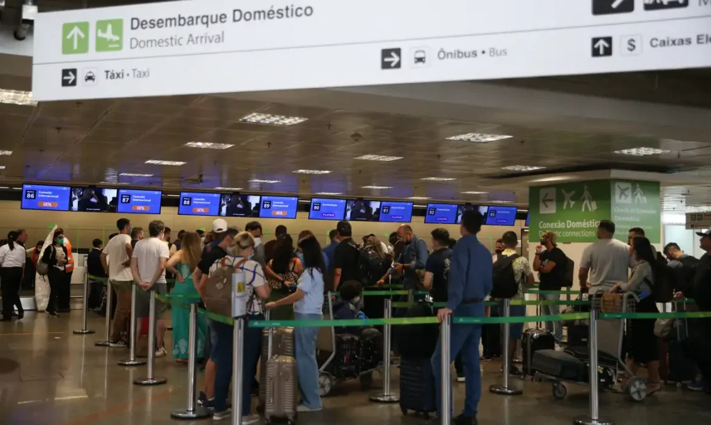Aeroporto, Passageiros Foto Agência Brasil