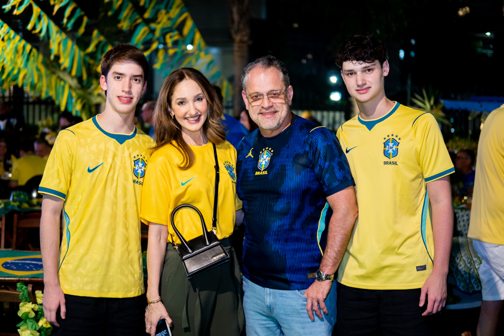 Álvaro Araripe, Sarah Gondim, André Alencar E Bernardo Araripe