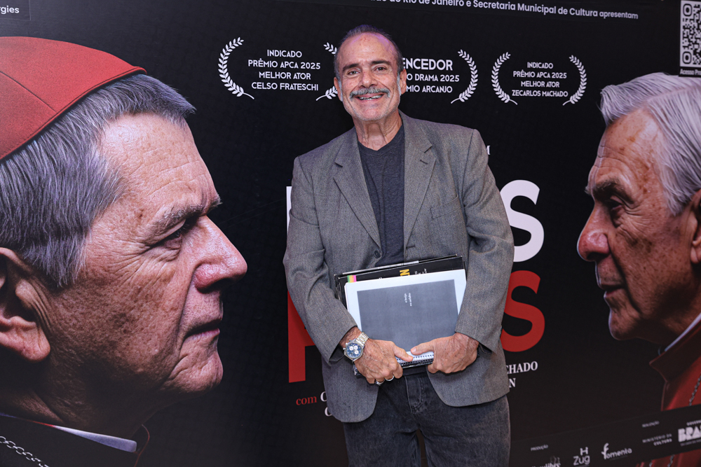 Estreia Vip Da Peça "dois Papas"