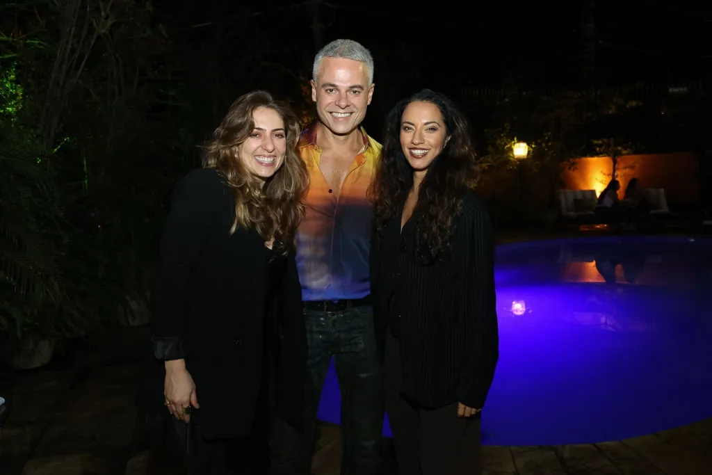 Andreza Medeiros, Frederico Reuter, Carol Botelho