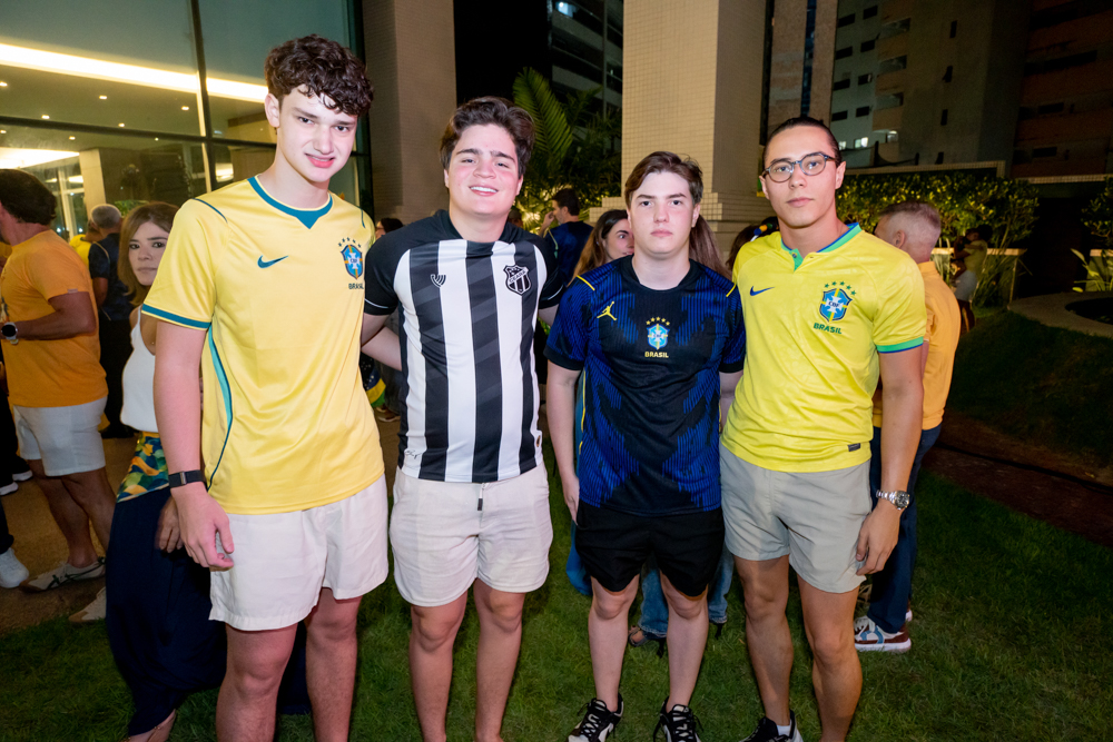 Bernardo Araripe, Gabriel Maia, Rafael Oliveira E Vitor Ribeiro