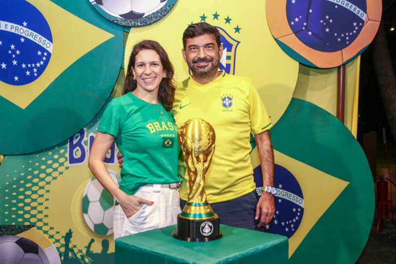 Festa da Torcida - Estreia da Seleção Brasileira na Copa do Mundo movimenta a tarde no Iate Clube de Fortaleza