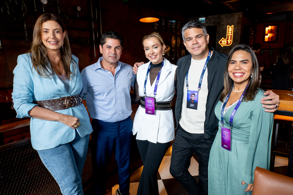 Carol Mello, Pompeu Vasconcelos, Filomena Soares, Wladson Sidney E Ana Clarice Andrade