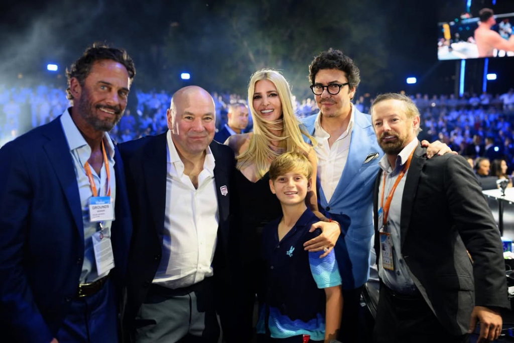 Dana White, Ivanka Trump,