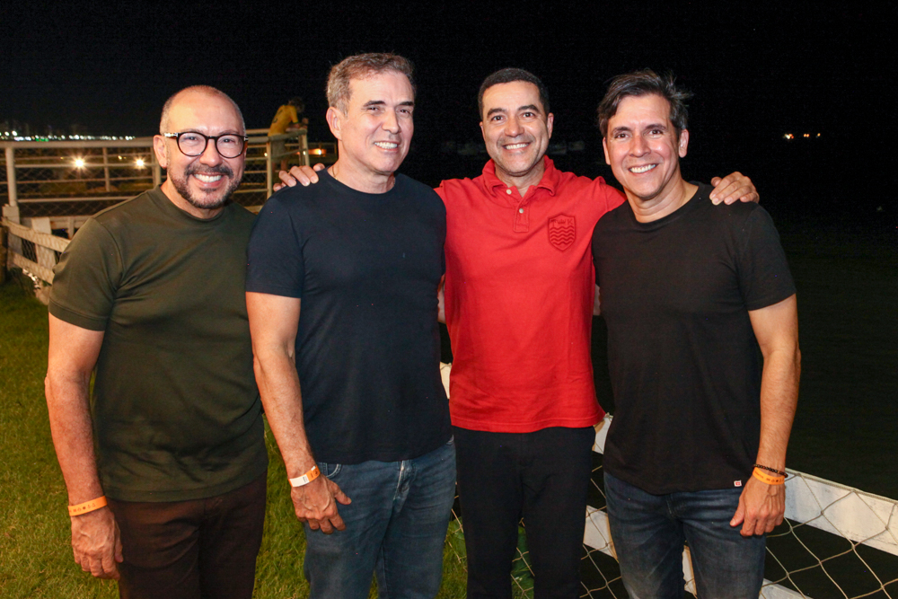 Denison Glória, Bento Herculano, Alan Melo E Aderbal Castro