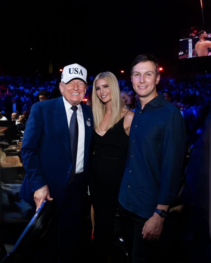 Donald Trump, Ivanka Trump E Jared Kushner
