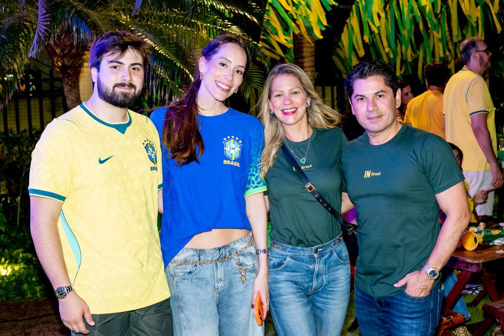 Dudu Brigido, Victoria Arraes, Mariana Da Fonte E Pompeu Vasconcelos