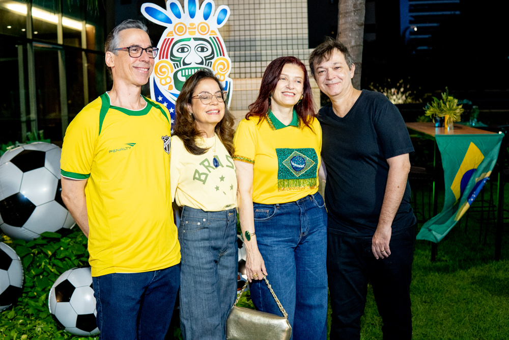 Eduardo Arrais, Ana Rosa, Tatiana Pereira E Aluisio Gondim