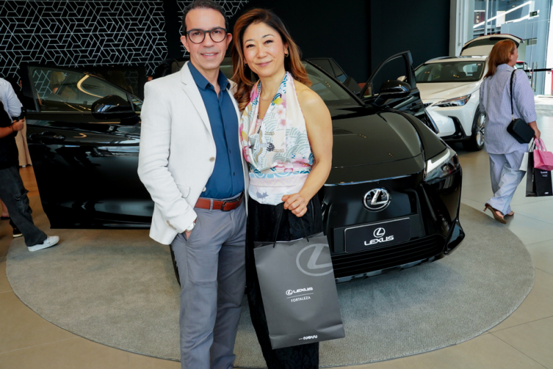 Mobilidade de luxo - Lexus Fortaleza apresenta o RZ 500e em experiência inspirada na excelência japonesa