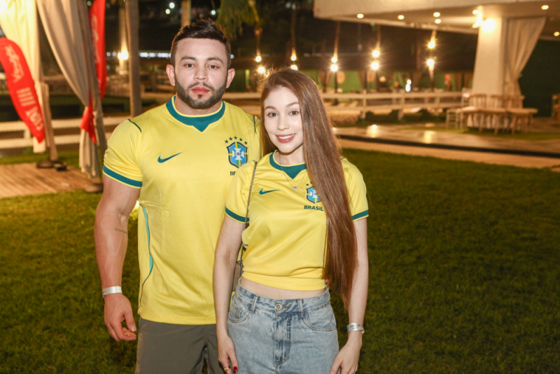 Festa da Torcida - Estreia da Seleção Brasileira na Copa do Mundo movimenta a tarde no Iate Clube de Fortaleza