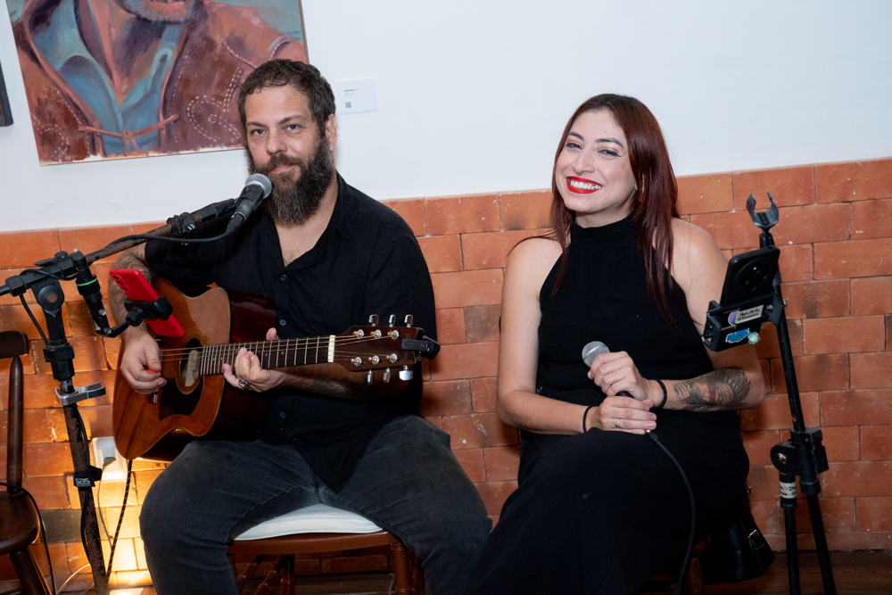 Felipe Cazaux E Dheyla Matias