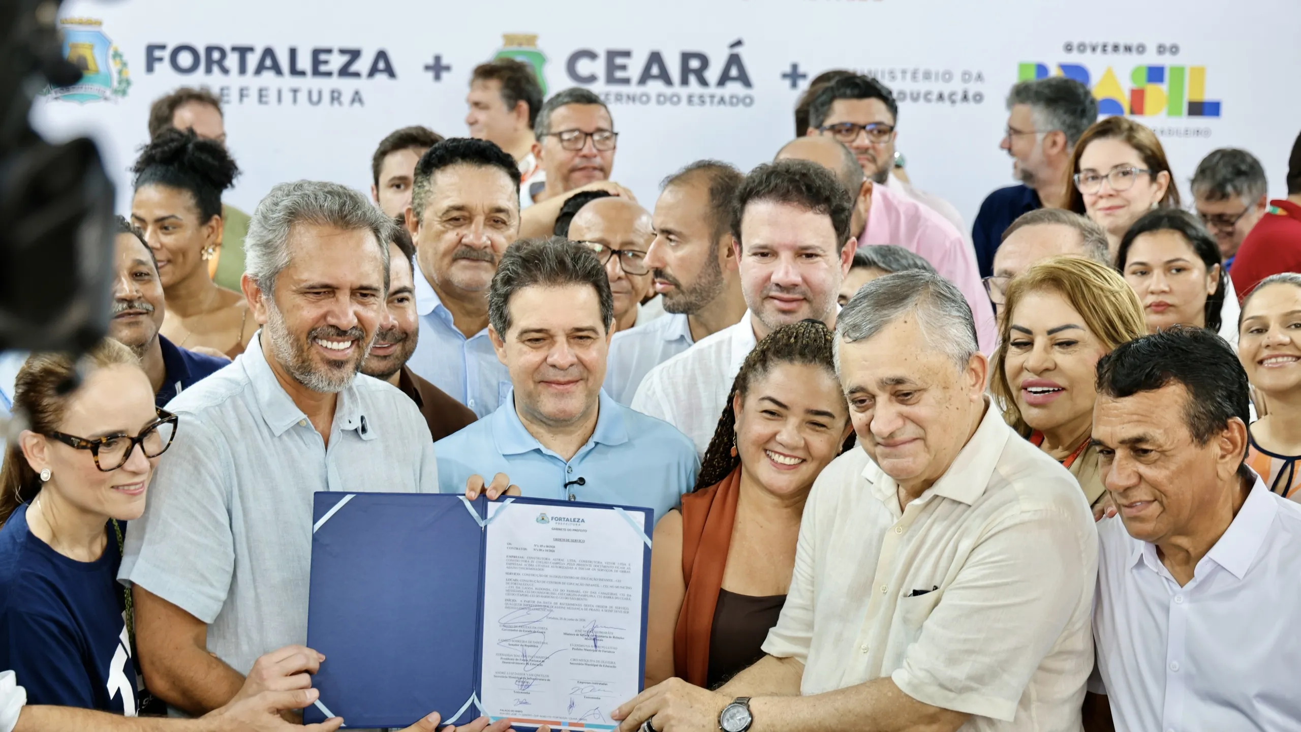 Ações conjuntas em Fortaleza destacam eixo político entre União, Estado e Município