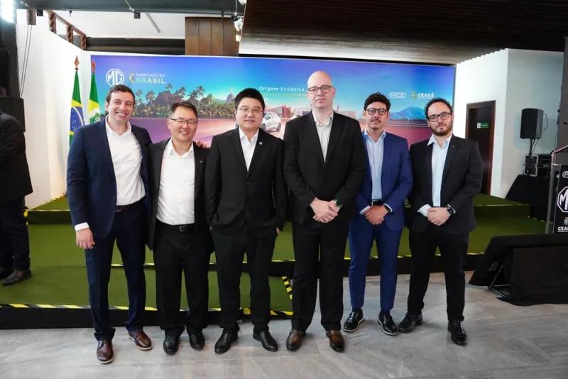 Setor em Expansão - Ceará oficializa chegada da MG Motor à PACE, primeira planta automotiva multimarcas do Brasil